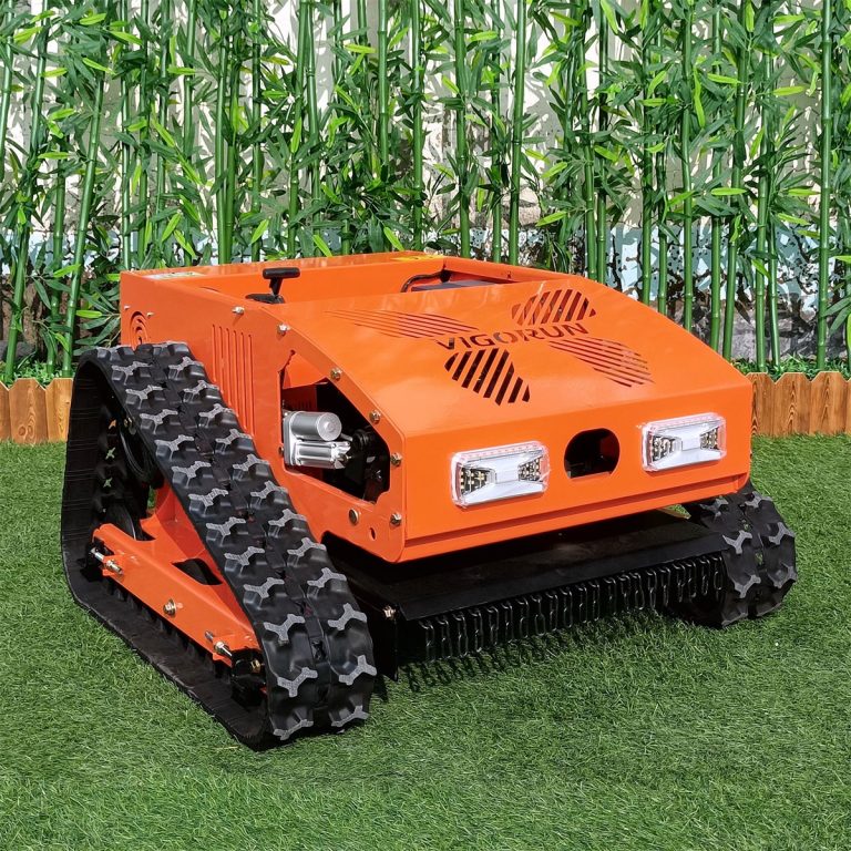 Machine de coupe d'herbe montée sur piste à distance Chine Meilleurs grossistes