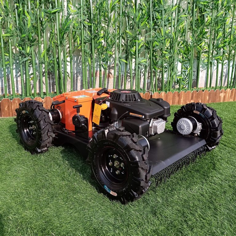 Trimmer en herbe à roues radio à commande radio